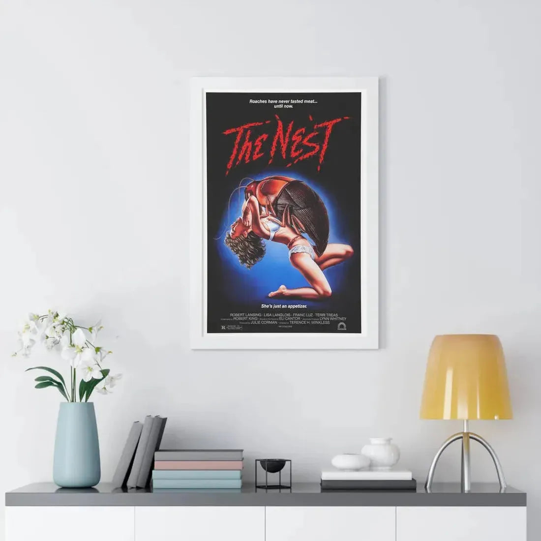 THE NEST 1987 - Framed Movie Poster - The Sticker Space