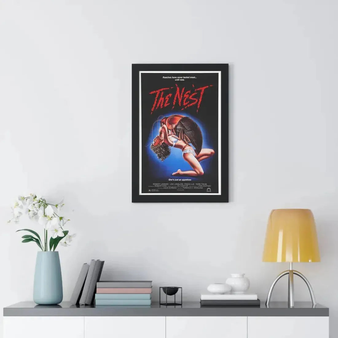 THE NEST 1987 - Framed Movie Poster - The Sticker Space