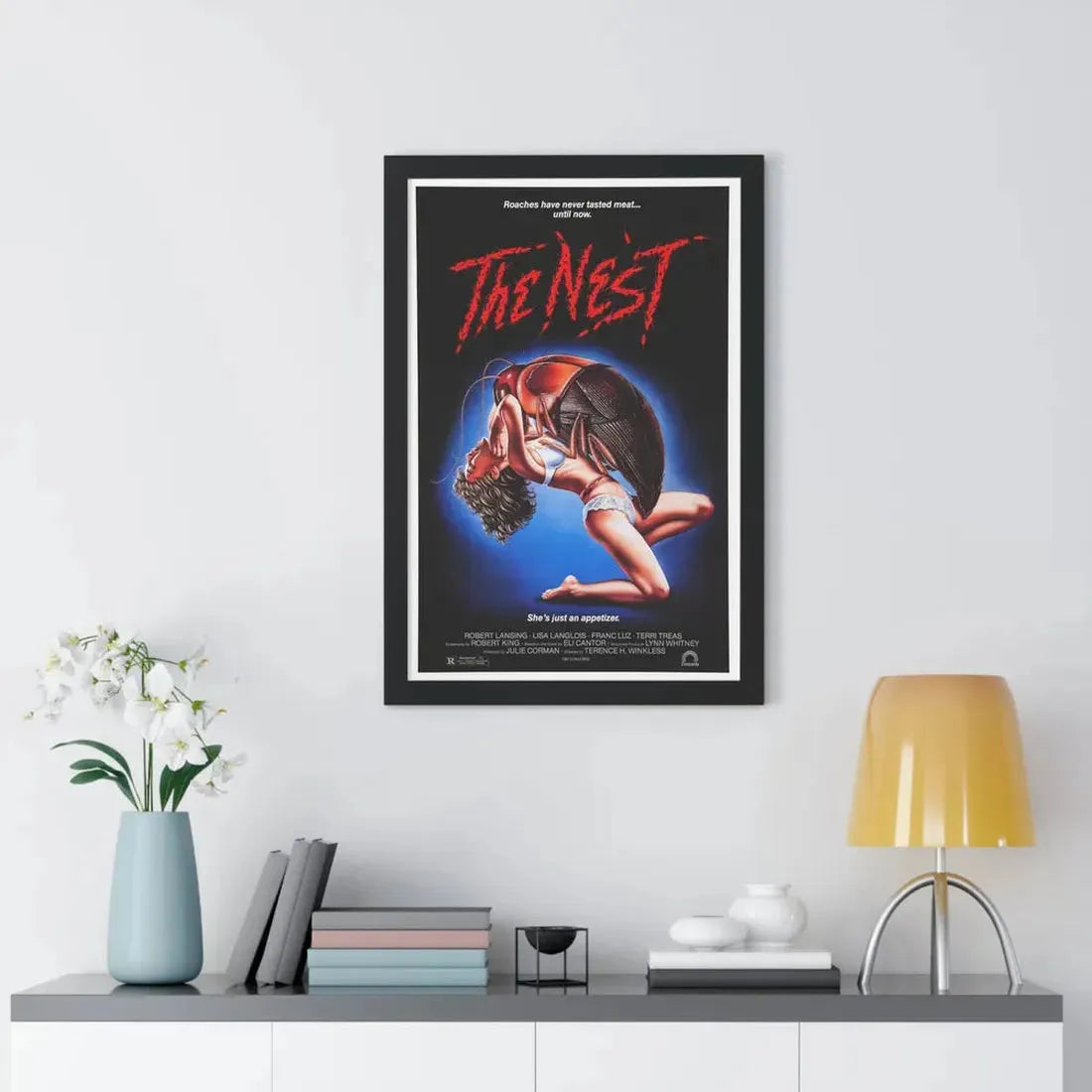 THE NEST 1987 - Framed Movie Poster - The Sticker Space