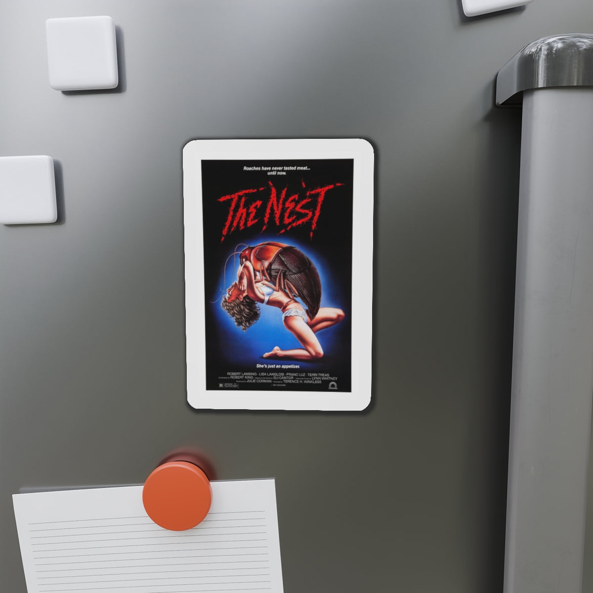 THE NEST 1987 Movie Poster - Refrigerator Magnet-The Sticker Space