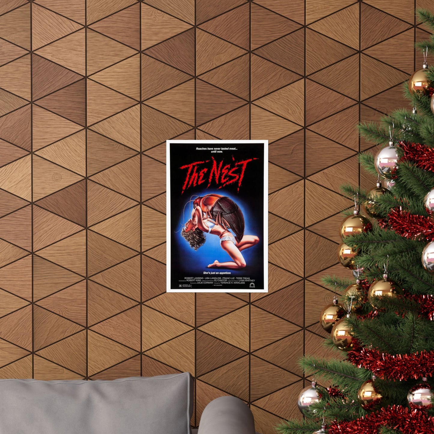 THE NEST 1987 - Paper Movie Poster-The Sticker Space