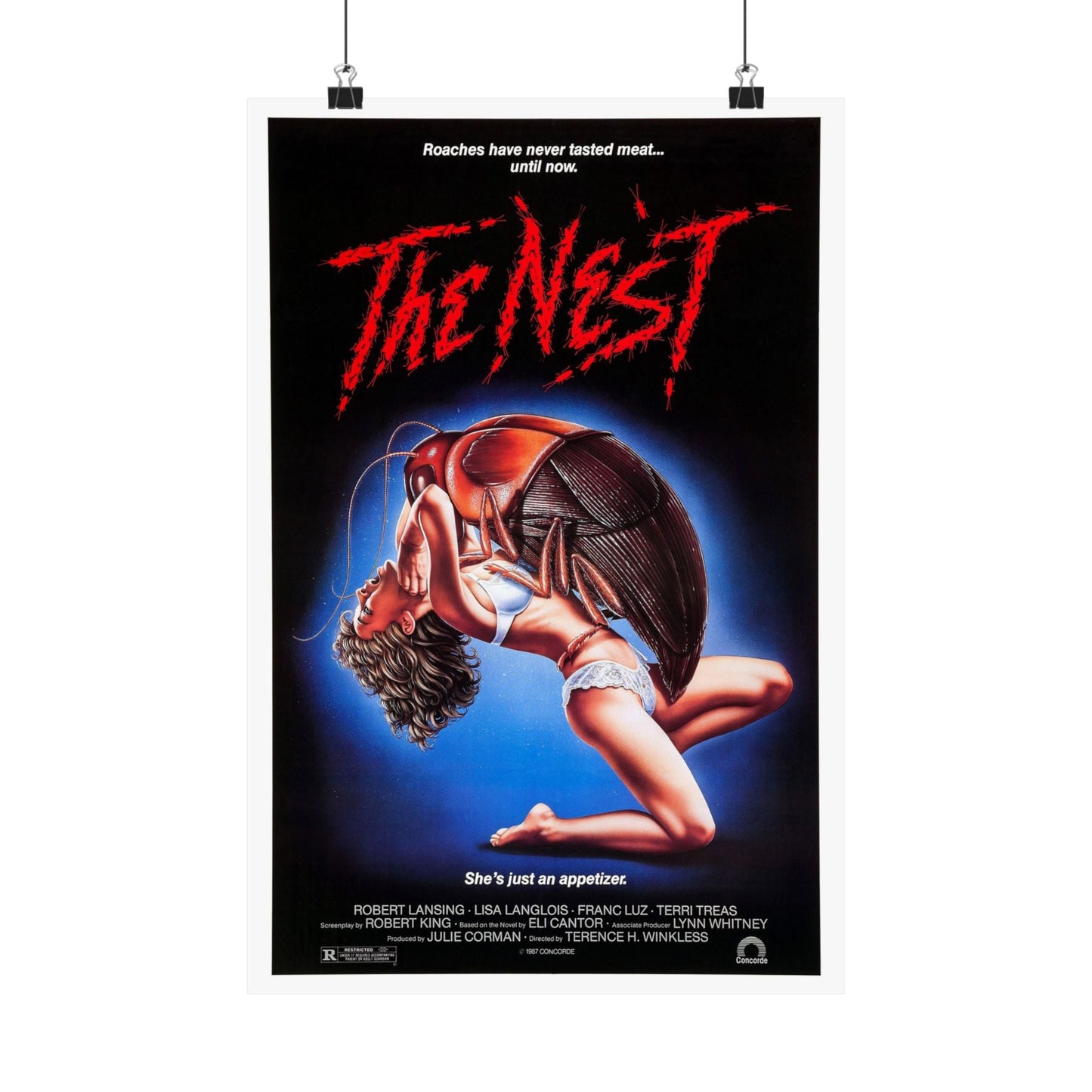 THE NEST 1987 - Paper Movie Poster-12″ x 18″-The Sticker Space