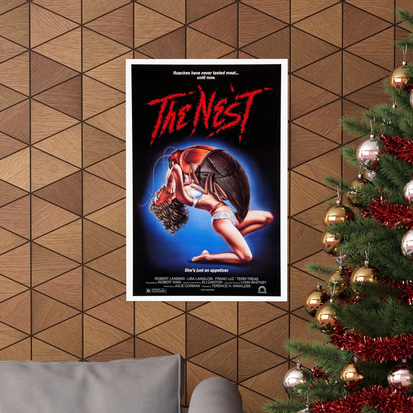 THE NEST 1987 - Paper Movie Poster-The Sticker Space