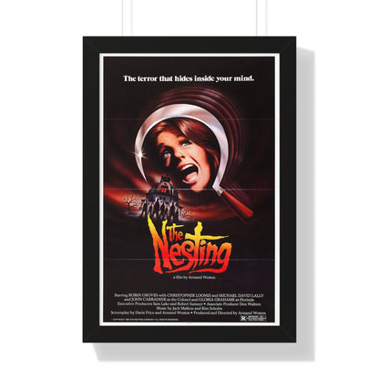 THE NESTING 1981 - Framed Movie Poster-16″ x 24″-The Sticker Space