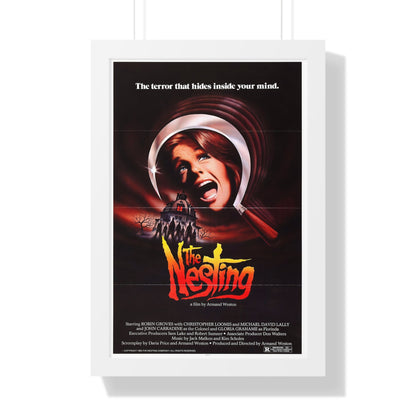 THE NESTING 1981 - Framed Movie Poster-16″ x 24″-The Sticker Space