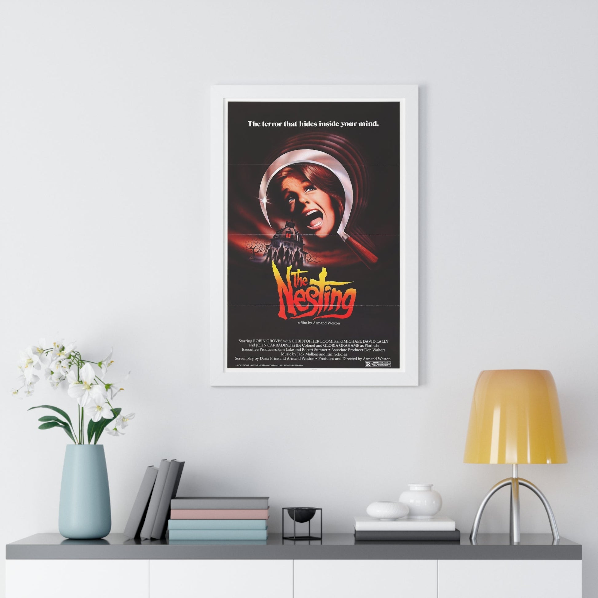 THE NESTING 1981 - Framed Movie Poster-The Sticker Space