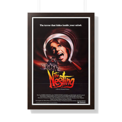 THE NESTING 1981 - Framed Movie Poster-20" x 30"-The Sticker Space