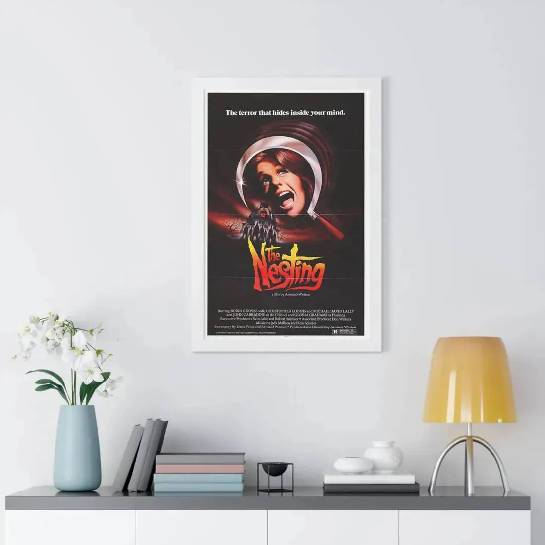 THE NESTING 1981 - Framed Movie Poster - The Sticker Space