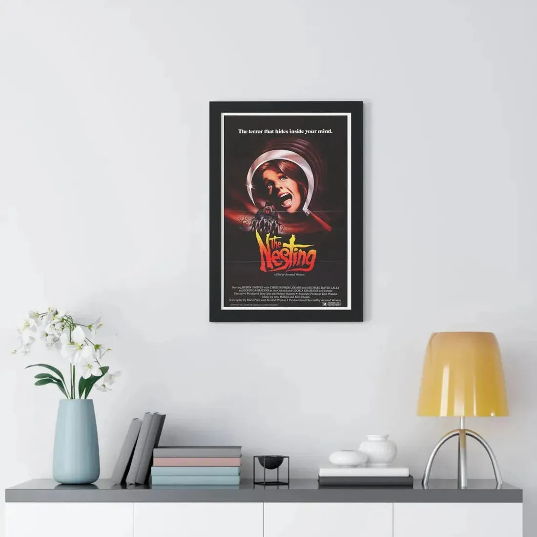 THE NESTING 1981 - Framed Movie Poster - The Sticker Space