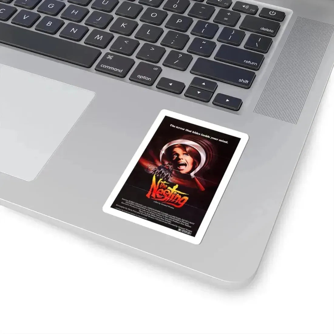 THE NESTING 1981 Movie Poster - STICKER Vinyl Kiss-Cut Decal - The Sticker Space