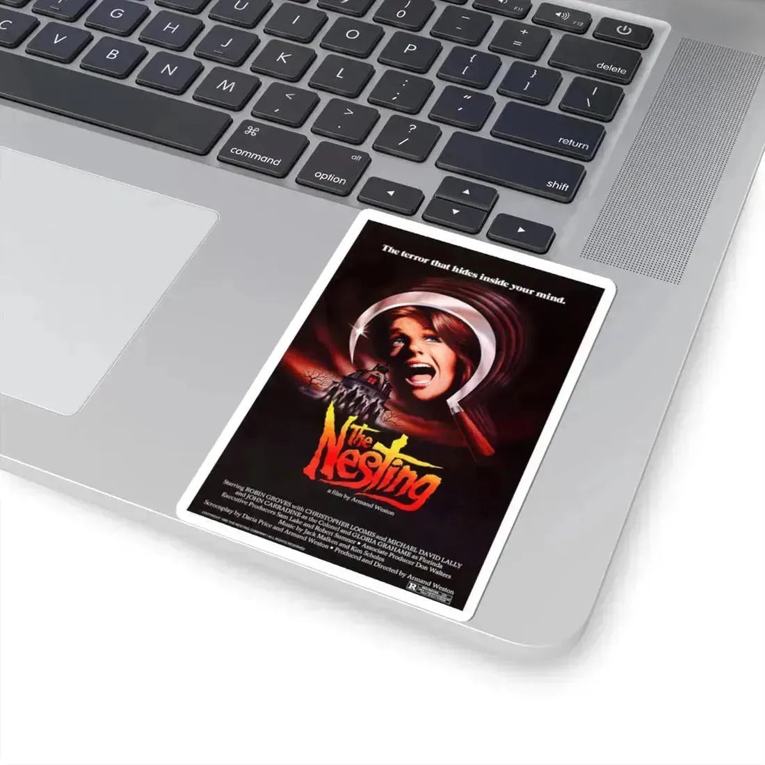 The Nesting 1981 Movie Poster - STICKER Vinyl Kiss-Cut Decal - The Sticker Space