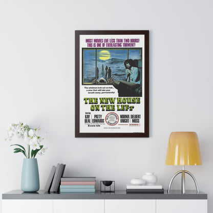 THE NEW HOUSE ON THE LEFT (NIGHT TRAIN MURDERS) 1975 - Framed Movie Poster-The Sticker Space