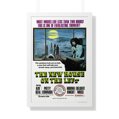 THE NEW HOUSE ON THE LEFT (NIGHT TRAIN MURDERS) 1975 - Framed Movie Poster-20" x 30"-The Sticker Space