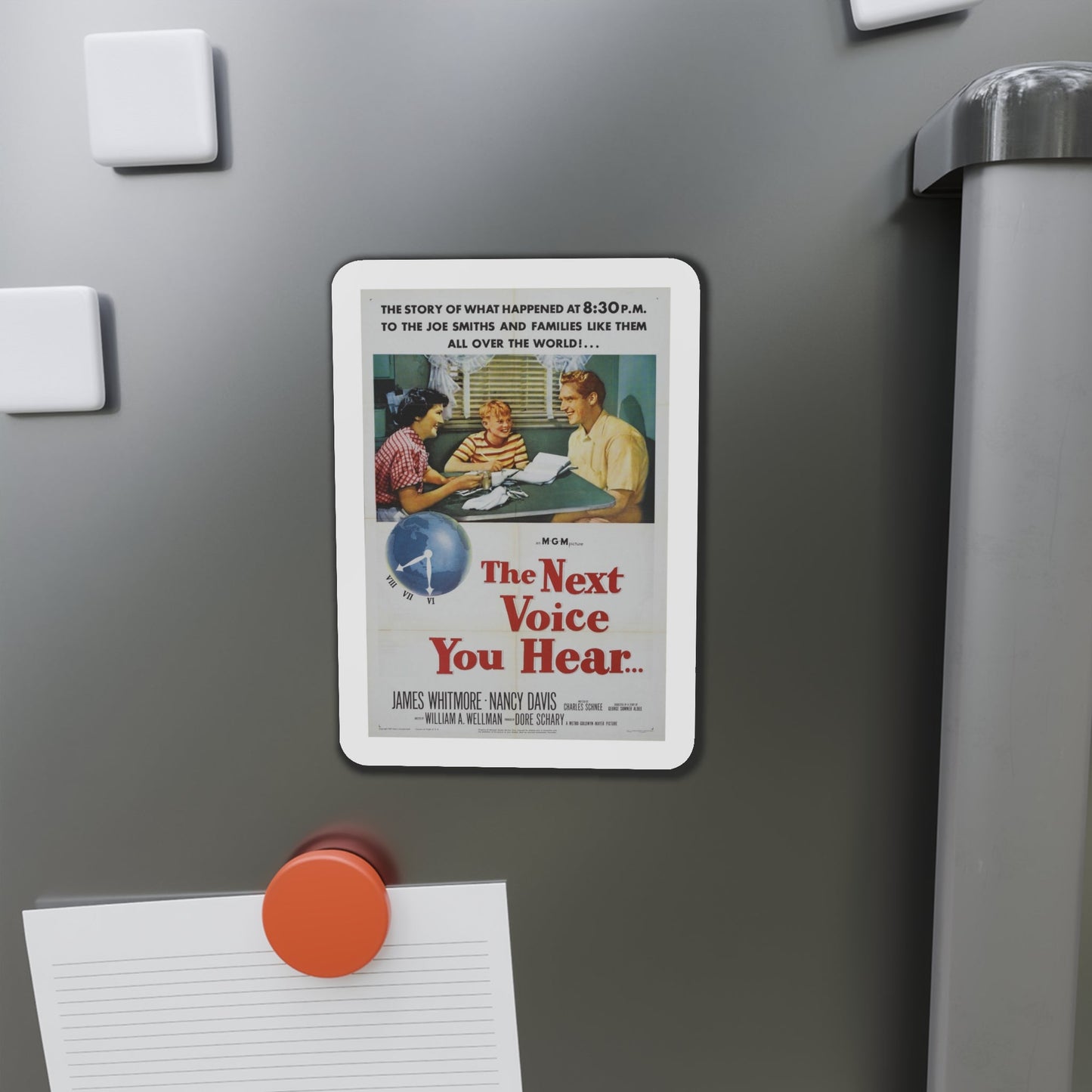 The Next Voice You Hear 1950 Movie Poster Die-Cut Magnet-The Sticker Space