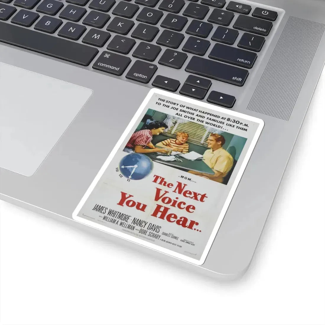 The Next Voice You Hear 1950 Movie Poster - STICKER Vinyl Kiss-Cut Decal - The Sticker Space