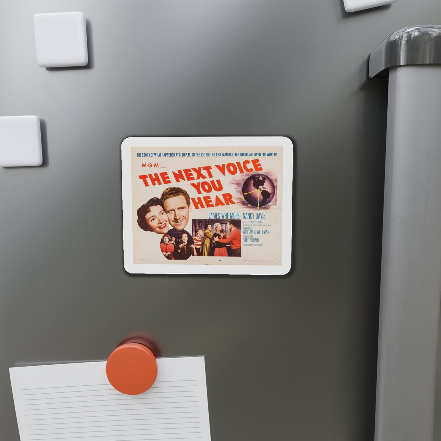 The Next Voice You Hear 1950 v2 Movie Poster Die-Cut Magnet-The Sticker Space