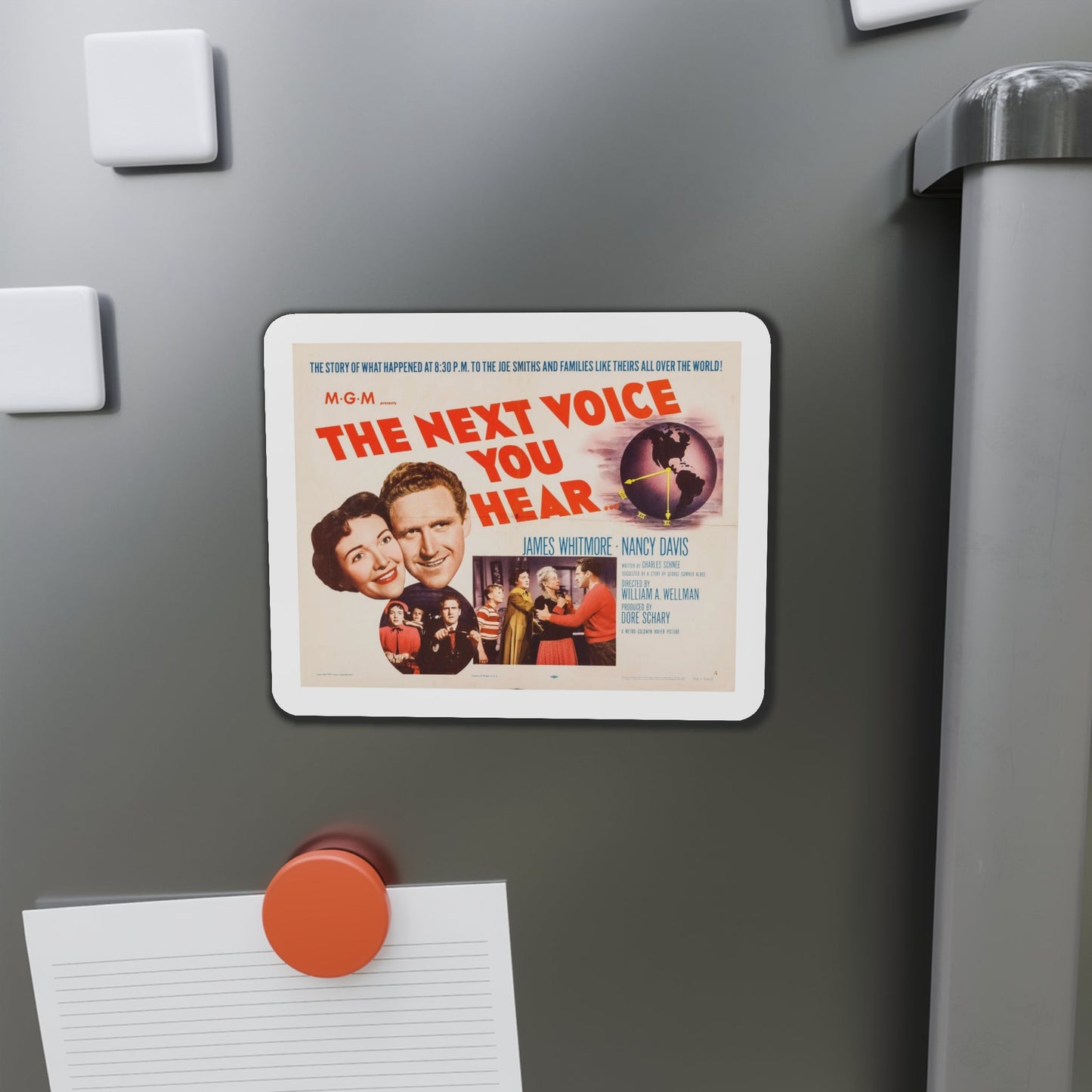 The Next Voice You Hear 1950 v2 Movie Poster Die-Cut Magnet-The Sticker Space