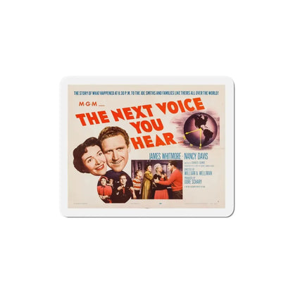The Next Voice You Hear 1950 v2 Movie Poster Refrigerator Magnet 5 Inch - The Sticker Space