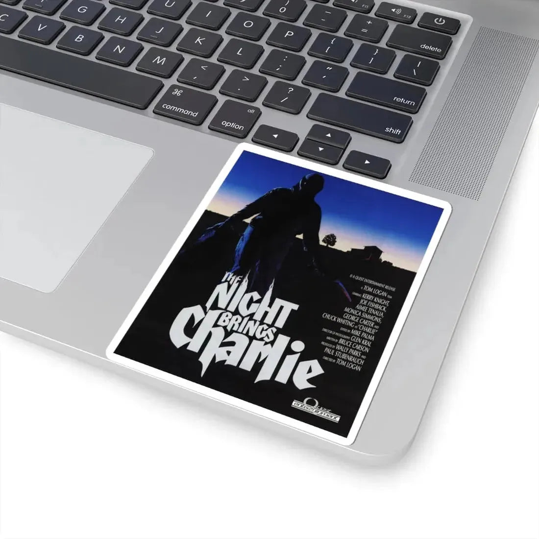 THE NIGHT BRINGS CHARLIE 1990 Movie Poster - STICKER Vinyl Kiss-Cut Decal - The Sticker Space
