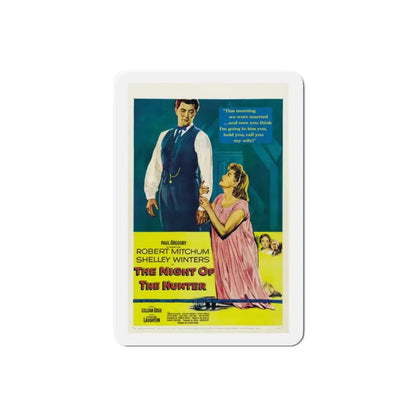 The Night of the Hunter 1955 Movie Poster Refrigerator Magnet 2 Inch - The Sticker Space