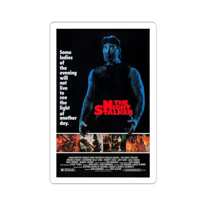 THE NIGHT STALKER 1987 Movie Poster - STICKER Vinyl Kiss-Cut Decal 3 Inch White - The Sticker Space