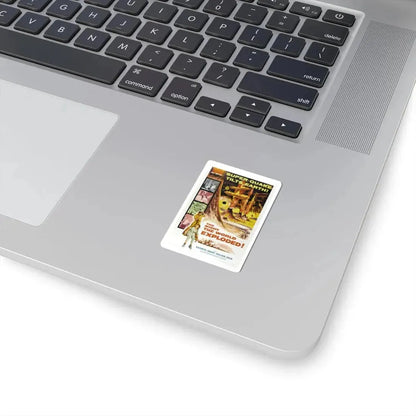THE NIGHT THE WORLD EXPLODED 1957 Movie Poster - STICKER Vinyl Kiss-Cut Decal - The Sticker Space
