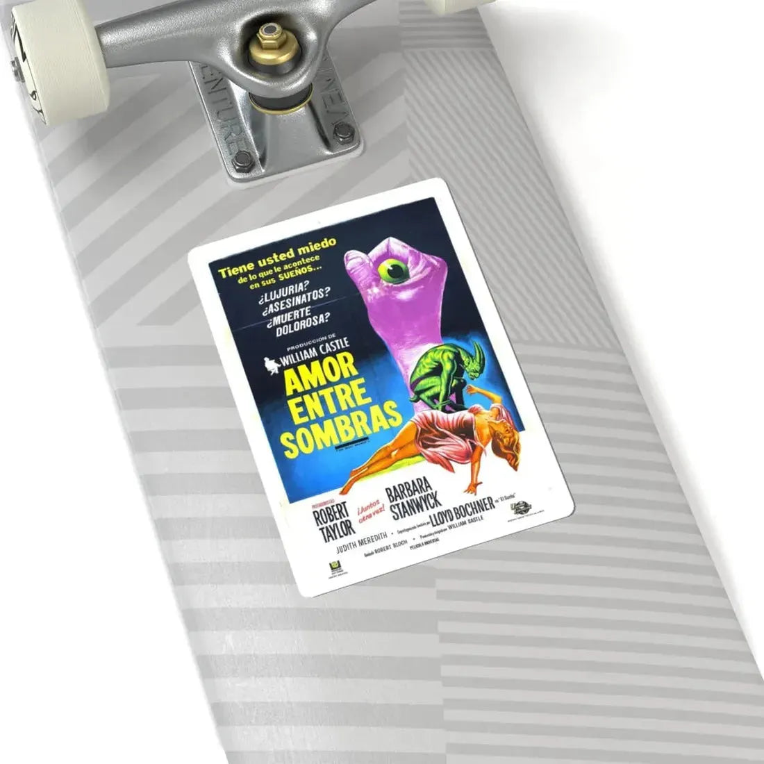 THE NIGHT WALKER (3) 1964 Movie Poster - STICKER Vinyl Kiss-Cut Decal - The Sticker Space