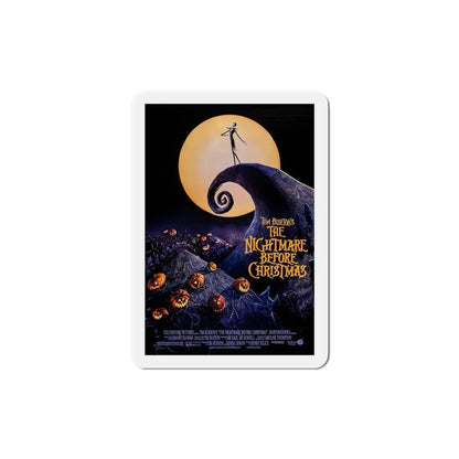 The Nightmare Before Christmas 1993 Movie Poster Refrigerator Magnet 5 Inch - The Sticker Space