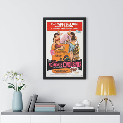 THE NOTORIOUS CONCUBINES 1968 - Framed Movie Poster-The Sticker Space