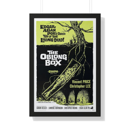 THE OBLONG BOX 1969 - Framed Movie Poster-20" x 30"-The Sticker Space