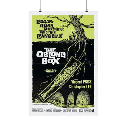 THE OBLONG BOX 1969 - Paper Movie Poster 20″ x 30″ Matte - The Sticker Space