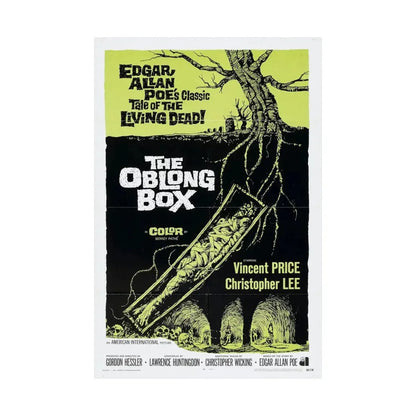THE OBLONG BOX 1969 - Paper Movie Poster - The Sticker Space