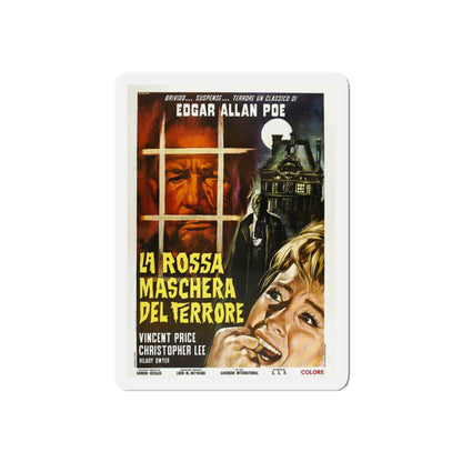 THE OBLONG BOX (ITALIAN 2) 1969 Movie Poster - Refrigerator Magnet-4" x 4"-The Sticker Space