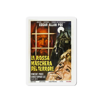 THE OBLONG BOX (ITALIAN 2) 1969 Movie Poster - Refrigerator Magnet-5" x 5"-The Sticker Space