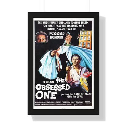 THE OBSESSED ONE 1974 - Framed Movie Poster-16″ x 24″-The Sticker Space