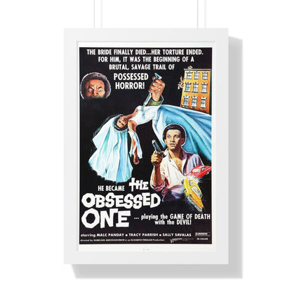 THE OBSESSED ONE 1974 - Framed Movie Poster-16″ x 24″-The Sticker Space