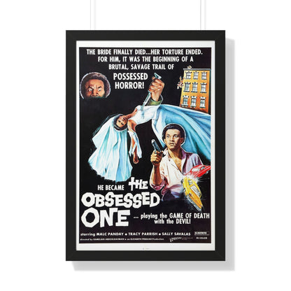 THE OBSESSED ONE 1974 - Framed Movie Poster-20" x 30"-The Sticker Space