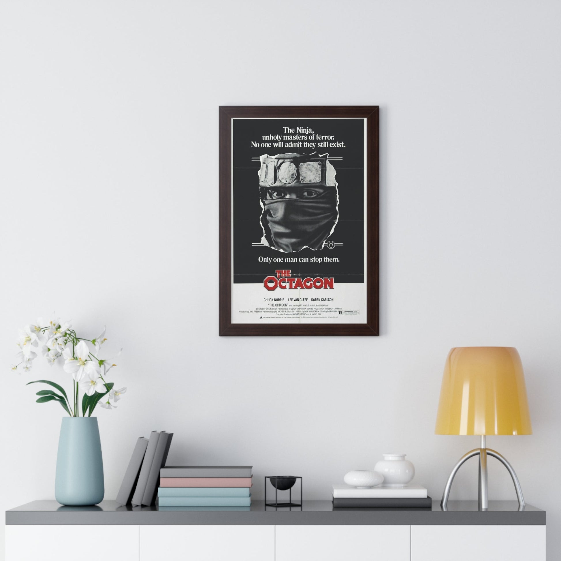 THE OCTAGON 1980 - Framed Movie Poster-The Sticker Space