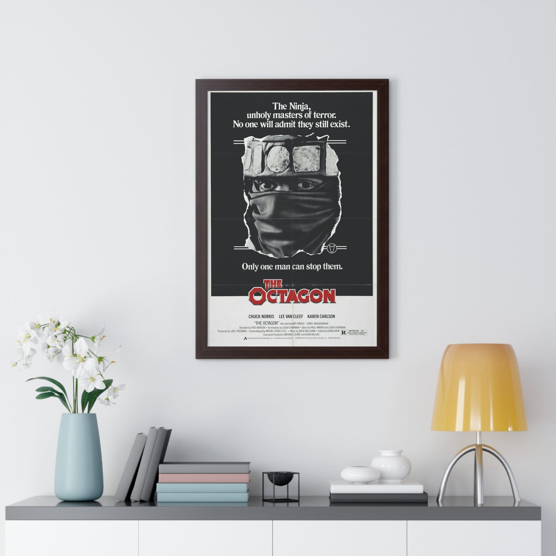 THE OCTAGON 1980 - Framed Movie Poster-The Sticker Space