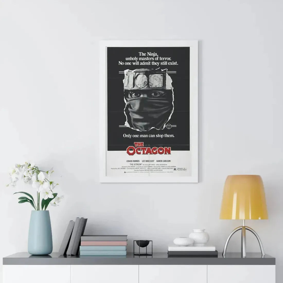 THE OCTAGON 1980 - Framed Movie Poster - The Sticker Space