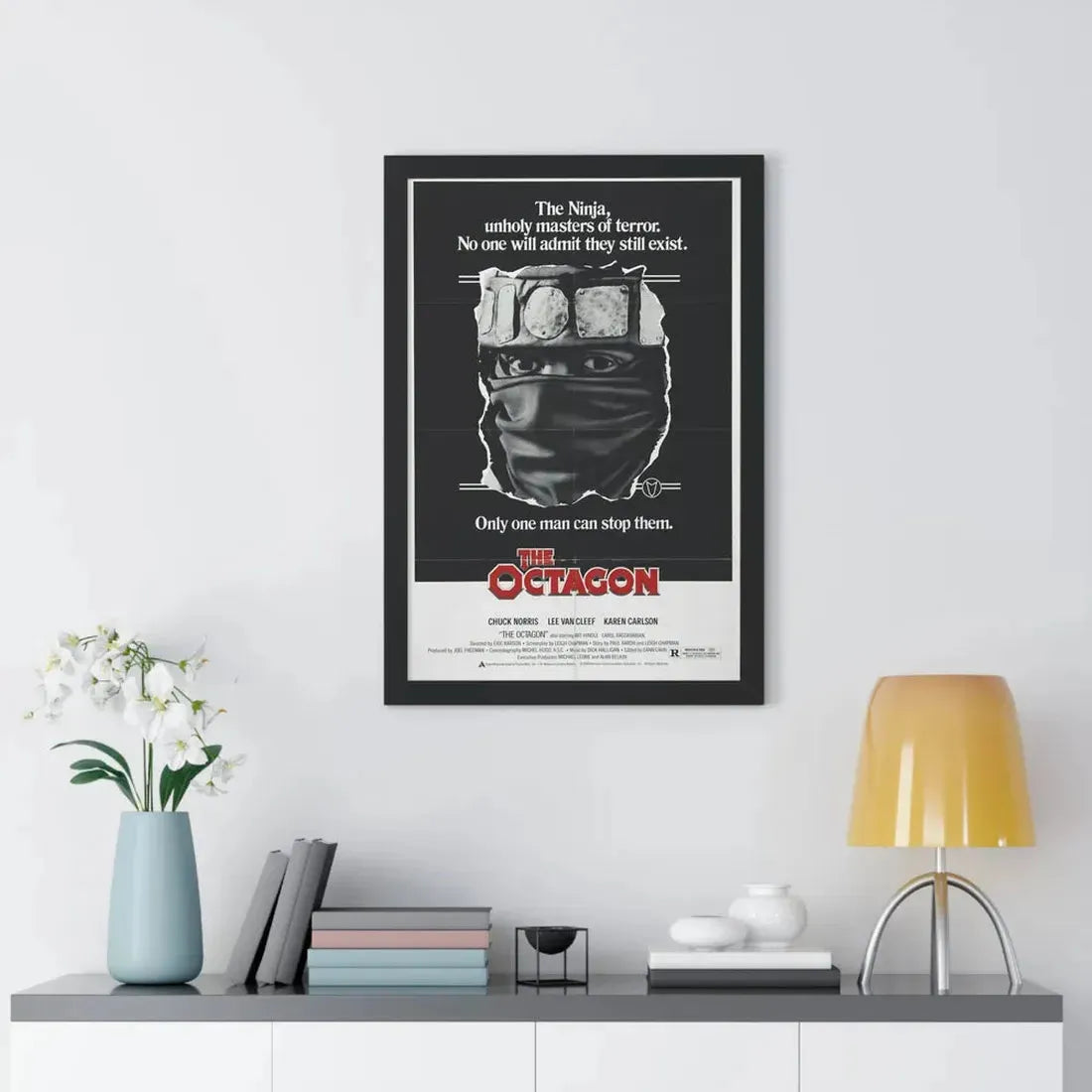 THE OCTAGON 1980 - Framed Movie Poster - The Sticker Space