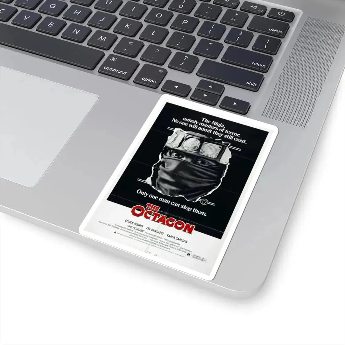 THE OCTAGON 1980 Movie Poster - STICKER Vinyl Kiss-Cut Decal - The Sticker Space