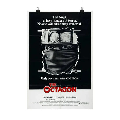 THE OCTAGON 1980 - Paper Movie Poster 12″ x 18″ Matte - The Sticker Space