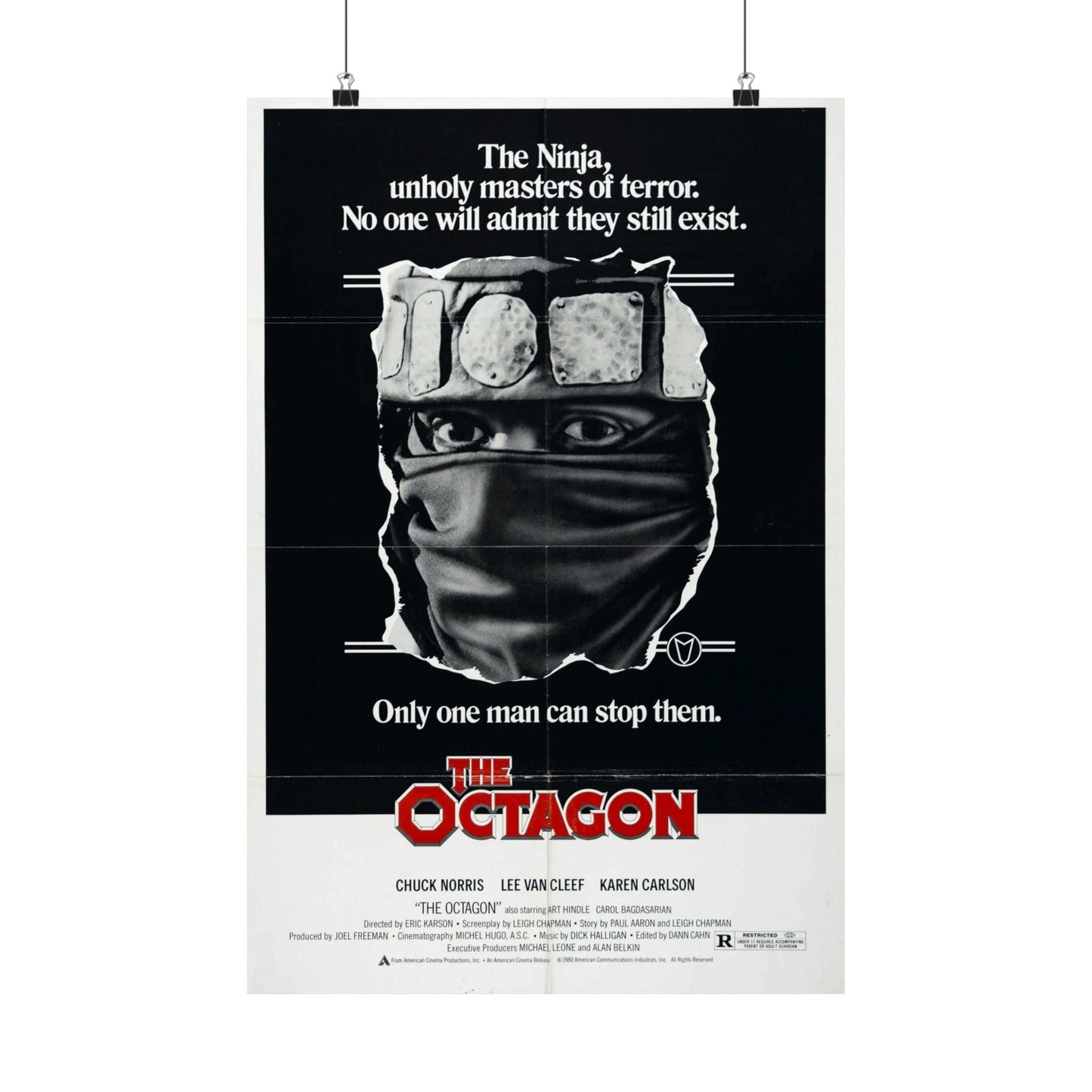 THE OCTAGON 1980 - Paper Movie Poster-16″ x 24″-The Sticker Space