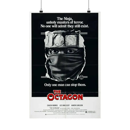 THE OCTAGON 1980 - Paper Movie Poster 16″ x 24″ Matte - The Sticker Space