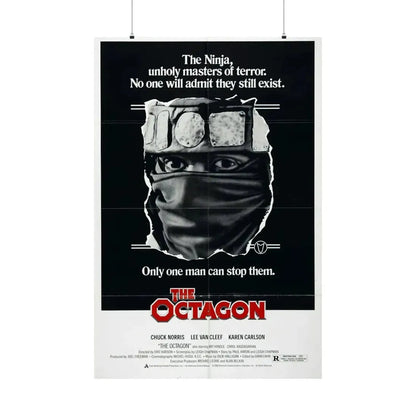 THE OCTAGON 1980 - Paper Movie Poster 36" x 54" Matte - The Sticker Space