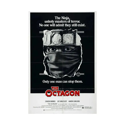 THE OCTAGON 1980 - Paper Movie Poster - The Sticker Space
