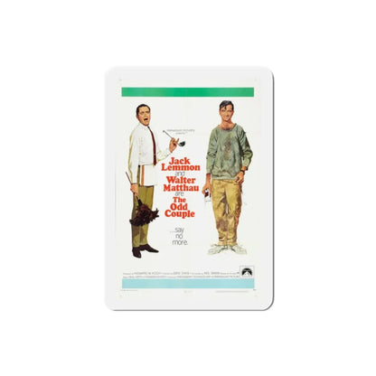 The Odd Couple 1968 Movie Poster Refrigerator Magnet 2 Inch - The Sticker Space