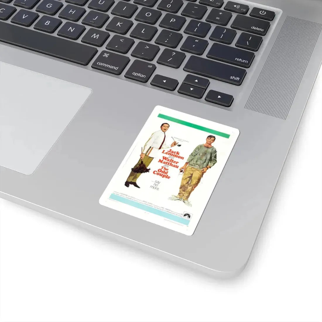 The Odd Couple 1968 Movie Poster - STICKER Vinyl Kiss-Cut Decal - The Sticker Space