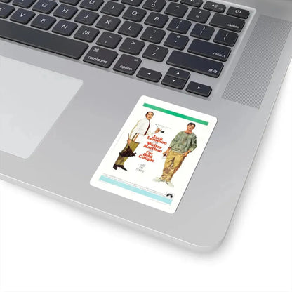 The Odd Couple 1968 Movie Poster - STICKER Vinyl Kiss-Cut Decal - The Sticker Space